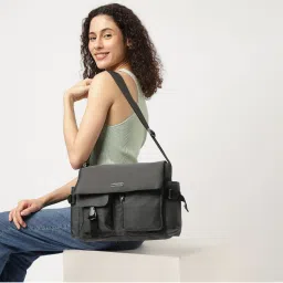 fastrack accessories Fastrack Black Messenger Sling Bag-picture-23