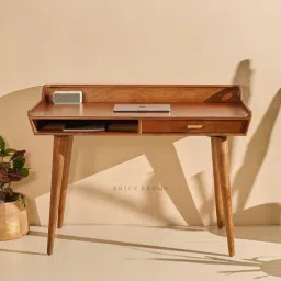 Brick Brown Muse Desk for Office Study-image-3