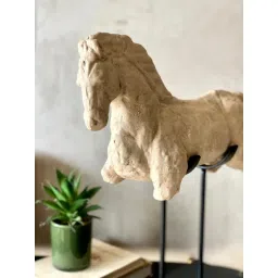 Mason Home Terracotta Phantom Horse Sculpture image 2