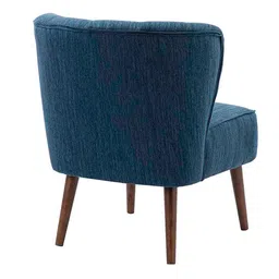 home lifestylez Azal Accent Chair in Navy Blue Colour image 2