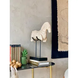 Mason Home Terracotta Phantom Horse Sculpture image 3