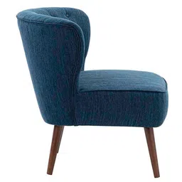 home lifestylez Azal Accent Chair in Navy Blue Colour image 3
