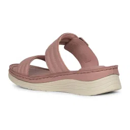 Bata Women Pink Sandals image 3