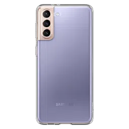 spigen Liquid Crystal TPU Back Cover for SAMSUNG Galaxy S21 (Air Cushion Technology, Crystal Quartz) image 4