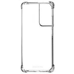 HYPHEN Soft TPU Back Cover for SAMSUNG S21 (Wireless Charging Compatible, Clear) image 4