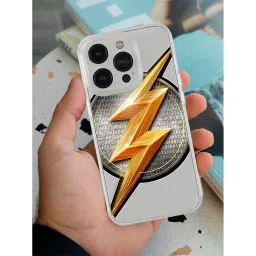 Macmerise Flash Storm Silicone Back Cover for Apple iPhone 14 Pro (Supports Wireless Charging, Multi Color) image 4