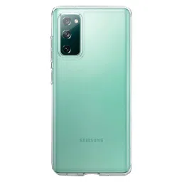 spigen Crystal Hybrid TPU and Plastic Back Cover for Samsung Galaxy S20 FE (Lightweight, Clear) image 4