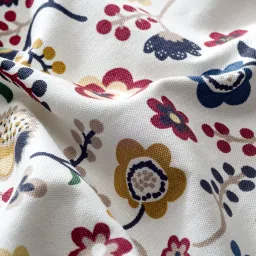 ikea brunört Curtains with tie-backs, 1 pair, multicolour/with tab top, 145x150 cm image 3