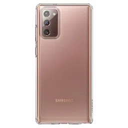 spigen Ultra Hybrid Polycarbonate & TPU Back Cover for SAMSUNG Galaxy Note 20 (Air Cushion Technology, Crystal Clear) image 4