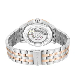 Kenneth Cole Men Skeleton Dial & Stainless Steel Analogue Automatic Watch KCWGY0089103MNW image 3