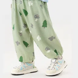 LULU & SKY Boys Printed Loose Fit High-Rise Trousers image 4