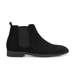 The Roadster Lifestyle Co Men Mid-Top Block-Heeled Chelsea Boots image 5