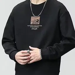 StyleCast x Revolte Graphic Printed Round Neck Pullover Sweatshirts image 4