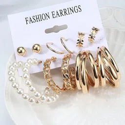 PolluxCraft Contemporary Studs Earrings-image-72