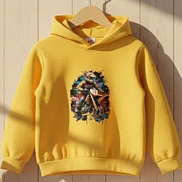 Cutiekins Boys Printed Hooded Sweatshirt image 5
