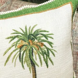 Sangria Cotton Square Cushion Covers image 2