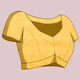 Panzora Checked Zari Saree image 3