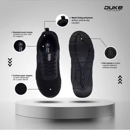 Duke Men Textile Running Shoes image 4