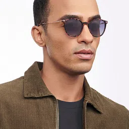 John Jacobs Unisex Round Sunglasses with Polarised and UV Protected Lens 152270-picture-28