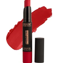 Inshine Absolute Matte No Transfer Lipstick - Ruby Red 402-picture-19