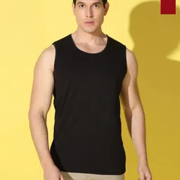 WOOSTRO Men Pack Of 2 Typography Printed Scoop Neck Cotton Slim Fit T-shirts-image-60