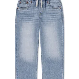 Levis Boys Tapered Fit Mid-Rise Light Fade Jeans-image-79