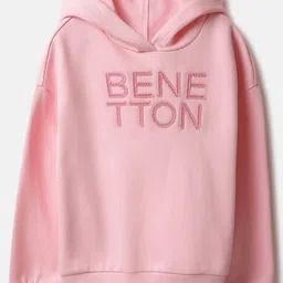 United Colors of Benetton Girls Printed Hooded Sweatshirt-picture-19