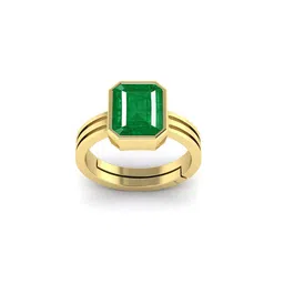 RRVGEM 11.25 Ratti Emerald Stone Finger Ring-picture-12