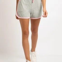Moonaa Fashion Women Slim Fit Training or Gym Sports Shorts-image-10