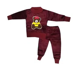 Fly Step Kids-Unisex Brown Clothing Set-picture-15