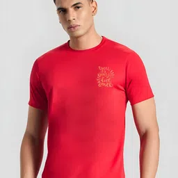 SZN Round Neck Applique Regular Fit T-shirt-picture-19