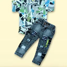 Gori Garmentss Boys Printed Shirt-picture-29