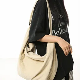 KPOP Women Solid Structured Shoulder Bag image 4