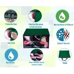 Stylista Green Set of 1 Water Resistant Core Organisers image 5