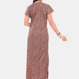 Be You Abstract Printed Maxi Nightdress image 5