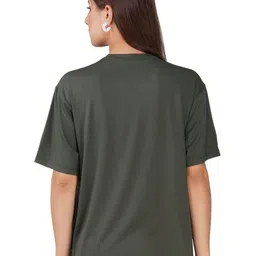 INDICARE Graphic Printed Drop-Shoulder Sleeves T-shirt image 4