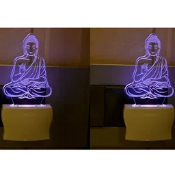 1ST TIME Red & Purple Acrylic Abstract Shaped Shaped Wall Lamp-picture-52