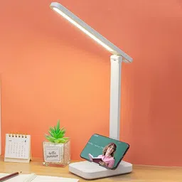akr Powerful Rechargeable Touch Control Multifunctional LED Lamp Eye Protect Desk Study Lamp-picture-18