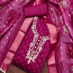 SAINOOR Semi-Stitched Dress Material-picture-40