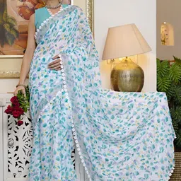 KALINI Floral Zari Saree-picture-39