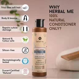 HERBAL ME Set Of 2 Repair & Hydrate Shampoo & Conditioner- 200 ml Each image 4
