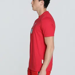 PUMA Motorsport Men Scuderia Ferrari Race Big Shield Cotton T-shirt image 5