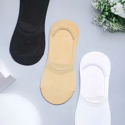 Brauch  Pack Of 3 Shoe-liner-Length Socks image 5