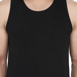 SLOWLORIS Men Pack of 2 Printed Bio-Wash Combed Cotton Innerwear Vests image 5