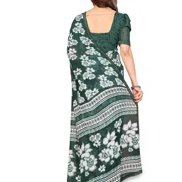 Moda Rapido Floral Printed Saree with Elegant Lace Border image 5