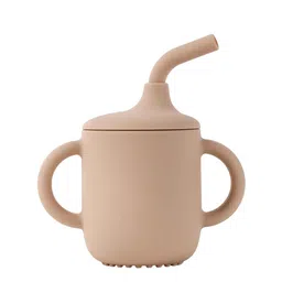 KICKS & CRAWL Cream Color Silicon Feeding Essentials image 3