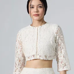20Dresses Cotton Lace Styled Back Crop Top-picture-15