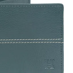 HIROSHI Men Leather Two Fold Wallet image 5