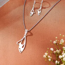 Nipura 925 Sterling Silver Plated Wing Laser Cut Drop Earrings-picture-37