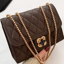 CORSICA Women Brown PU Handbags image 1